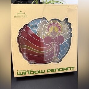 Hallmark Herald Angel Translucent Acrylic Pendant